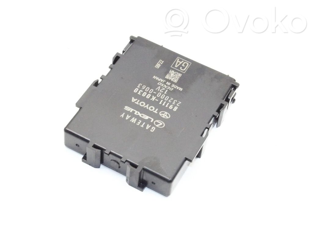 Toyota Yaris XP210 Módulo de control Gateway 
