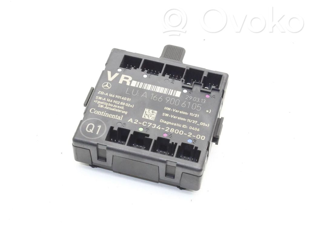 Mercedes-Benz B W246 W242 Centralina/modulo portiere