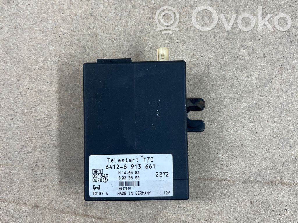 BMW 5 E39 Auxiliary heating control unit/module 