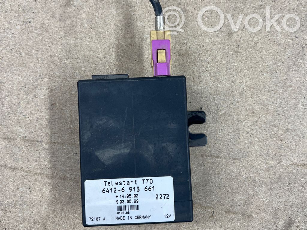 BMW 5 E39 Auxiliary heating control unit/module 