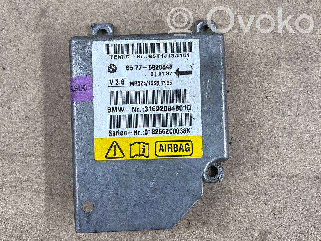 BMW 5 E39 Airbag control unit/module 