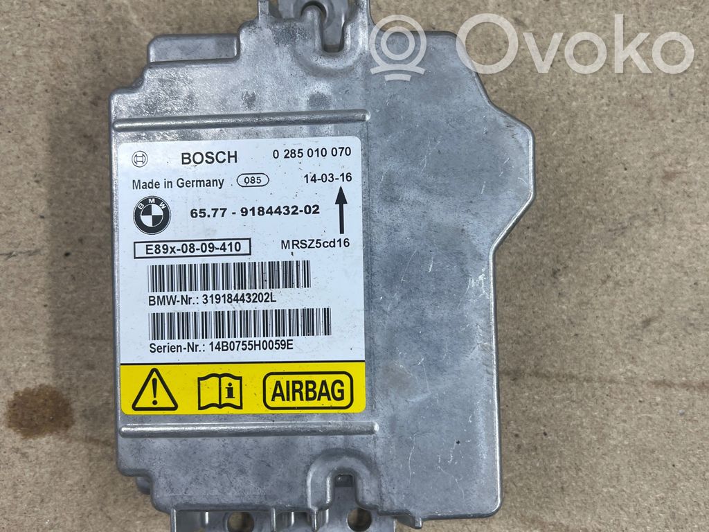 BMW 5 E60 E61 Sterownik / Moduł Airbag 