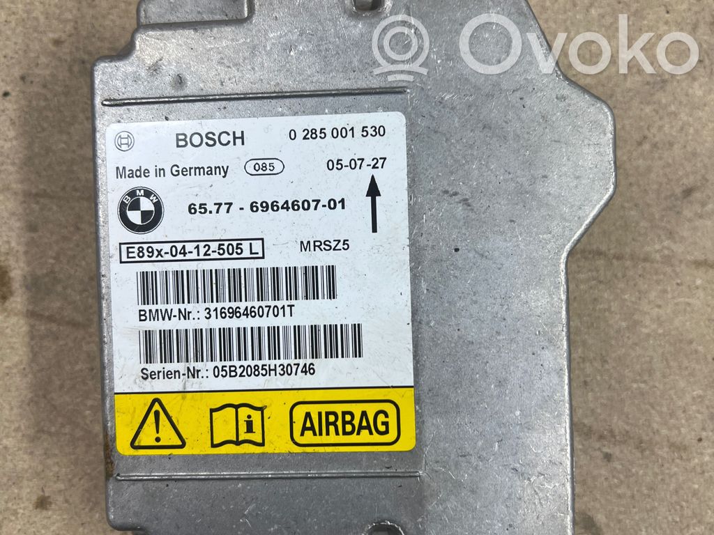 BMW 3 E90 E91 Unidad de control/módulo del Airbag 