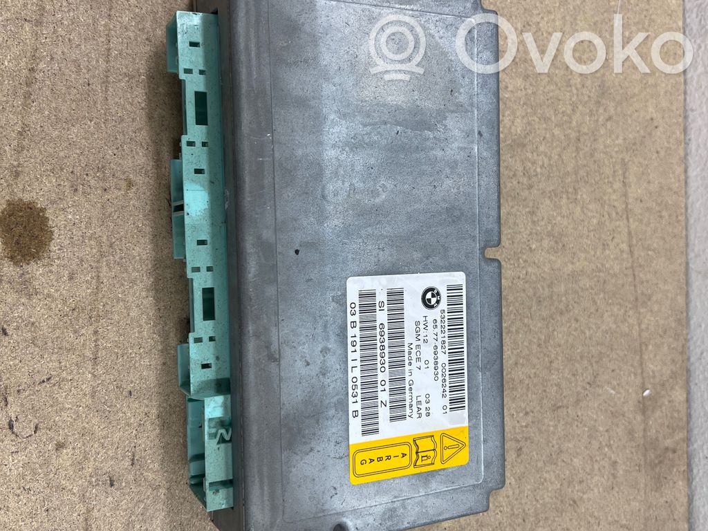 Unidad de control/módulo del Airbag   532221827,6938930
