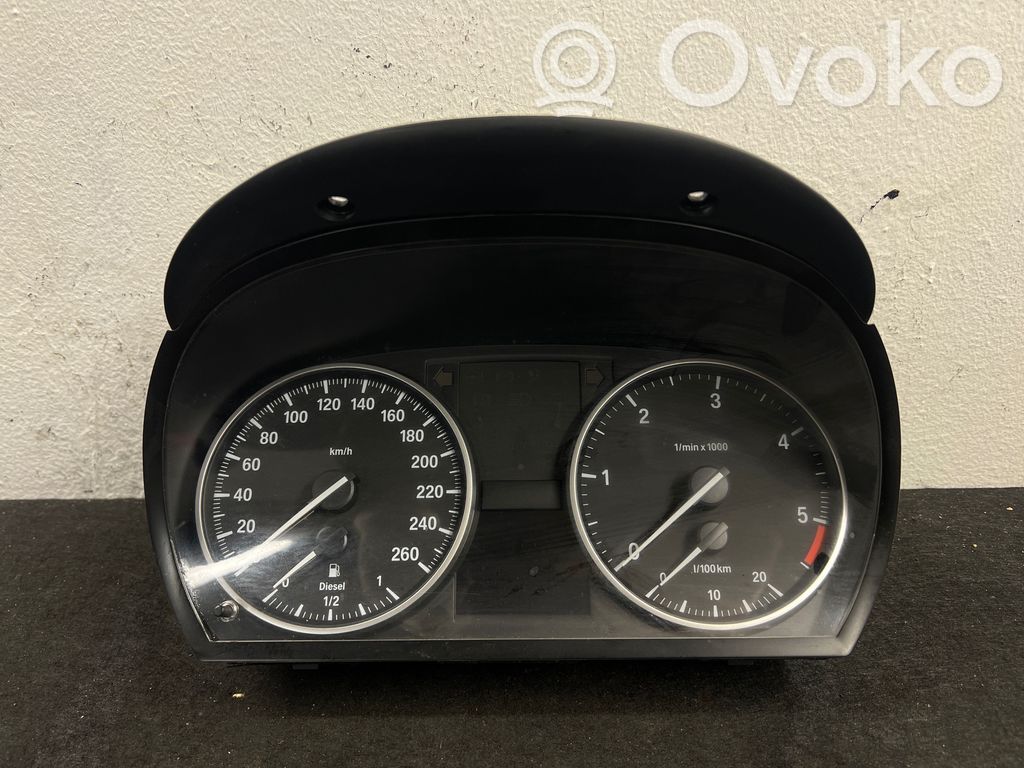 BMW 3 E90 E91 Speedometer (instrument cluster) 