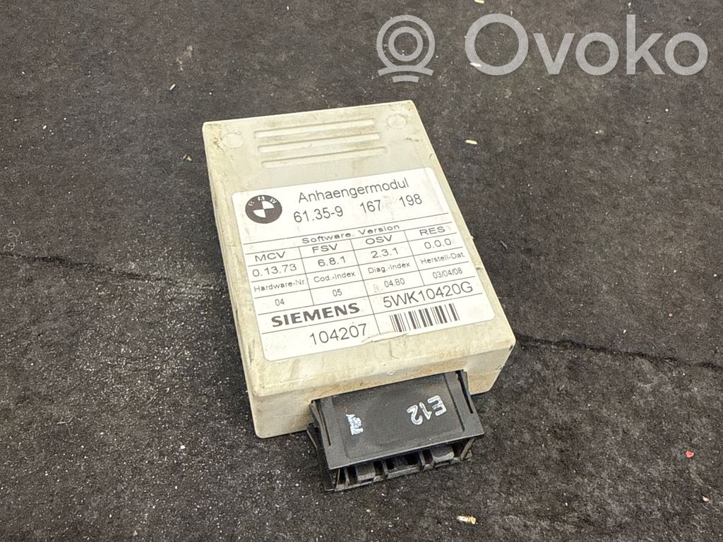 Tow bar trailer control unit/module   5WK10420G,104207