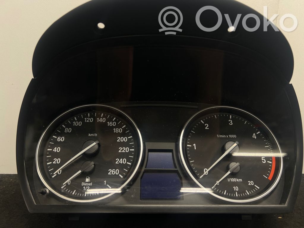 BMW 3 E90 E91 Speedometer (instrument cluster) 