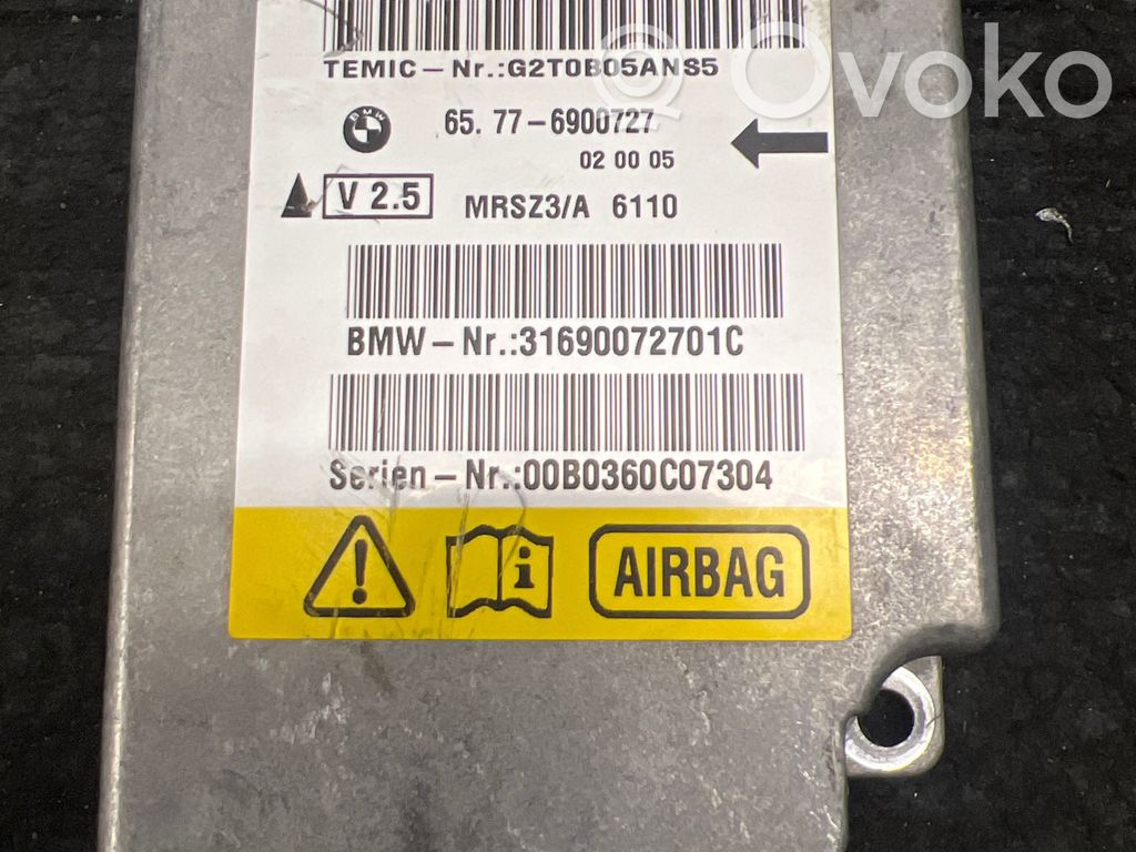 BMW 5 E39 Airbag control unit/module 