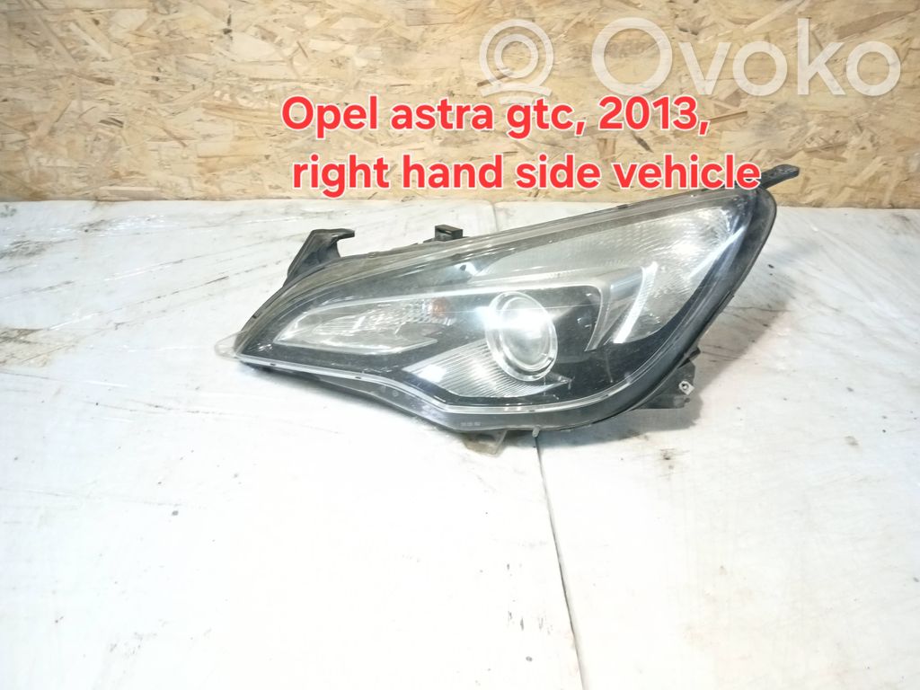 Opel Astra J Phare frontale 
