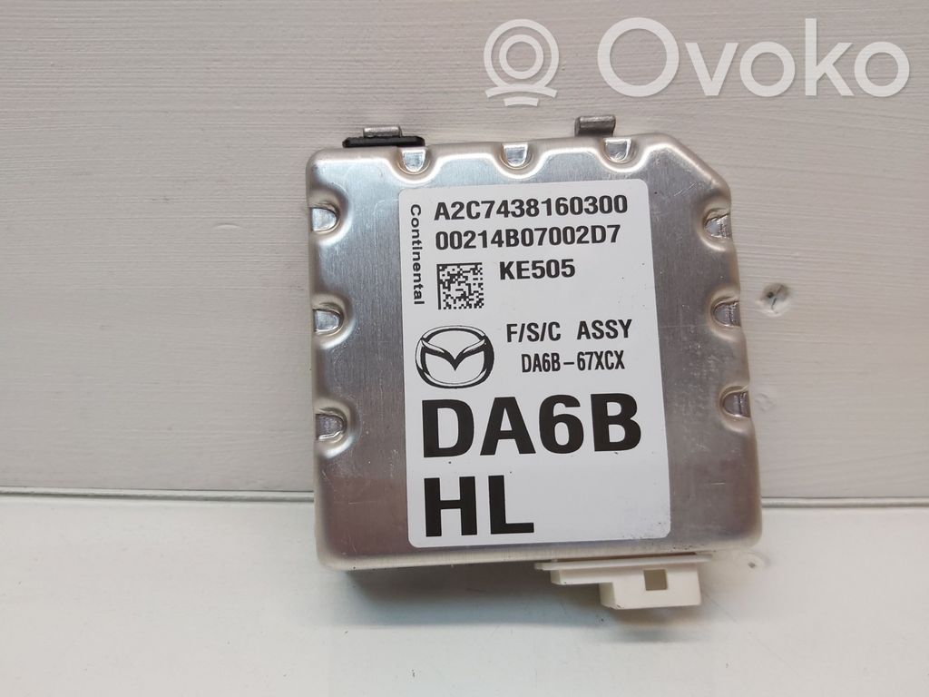 Mazda 2 Windshield/windscreen camera 