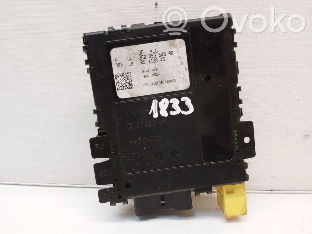 Volkswagen PASSAT B6 Sensor de ángulo de dirección 