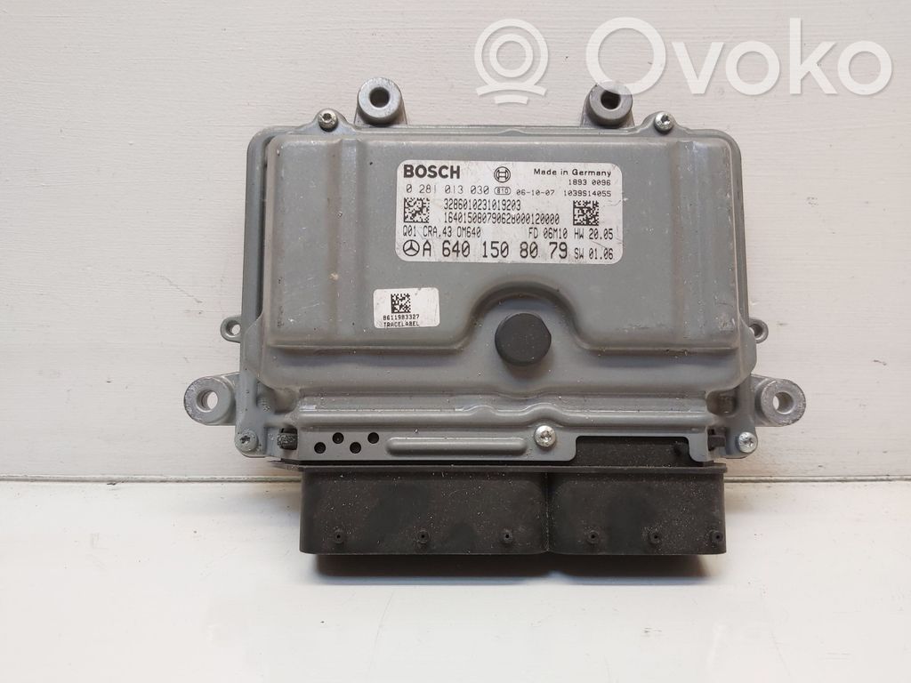 Mercedes-Benz A W169 Engine control unit/module 