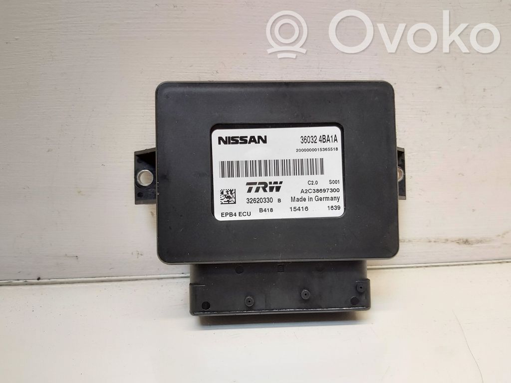 Nissan Qashqai Module de commande de frein à main 