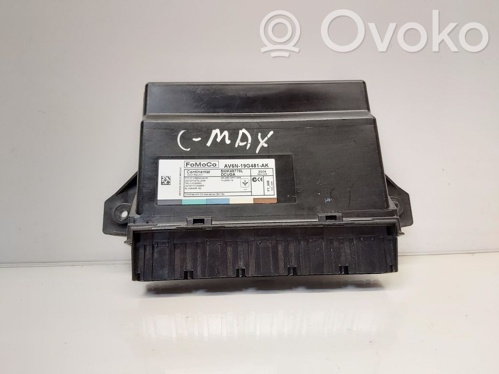 Ford C-MAX II Comfort/convenience module 