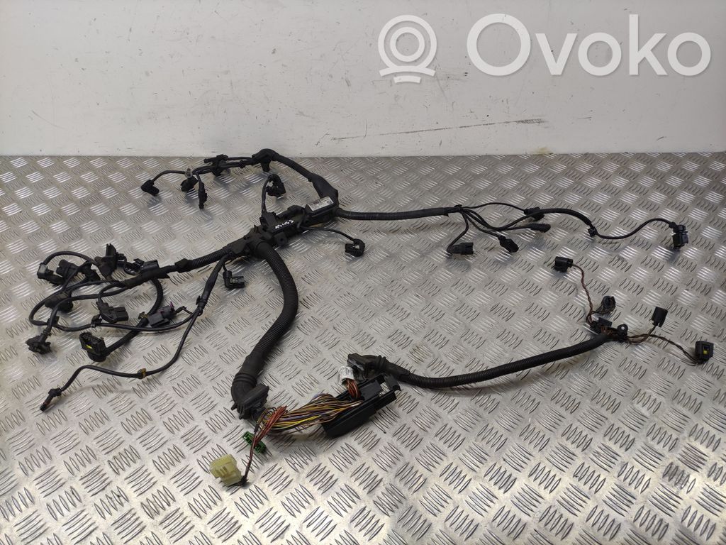 BMW 3 F30 F35 F31 Проводка двигателя 