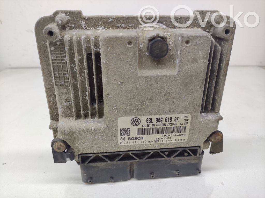 Skoda Yeti (5L) Engine control unit/module 