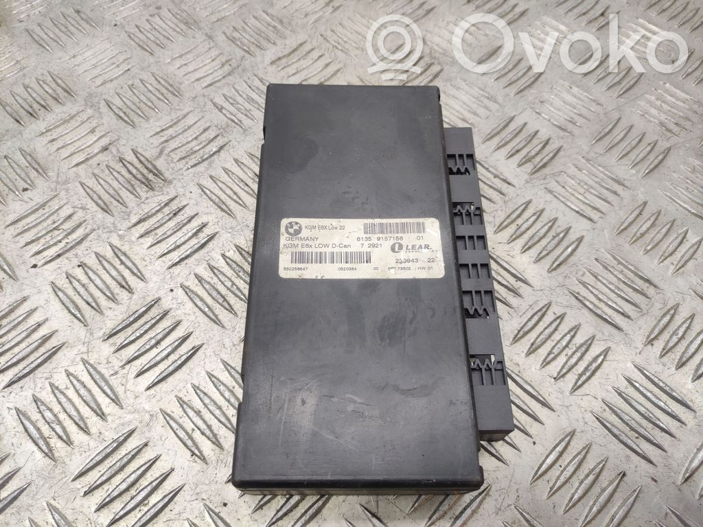 BMW 5 E60 E61 Komforto modulis 
