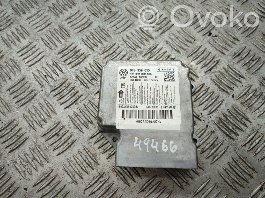 Audi A5 8T 8F Airbag control unit/module 
