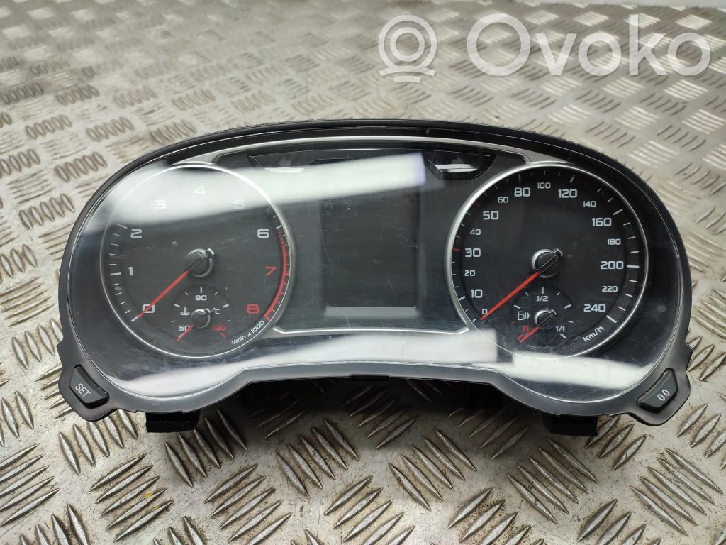 Audi A1 Velocímetro (tablero de instrumentos) 