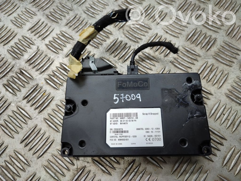Ford B-MAX Bluetooth control unit module 