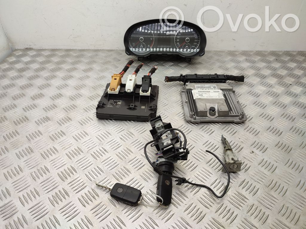 Volkswagen Sharan Engine ECU kit and lock set 