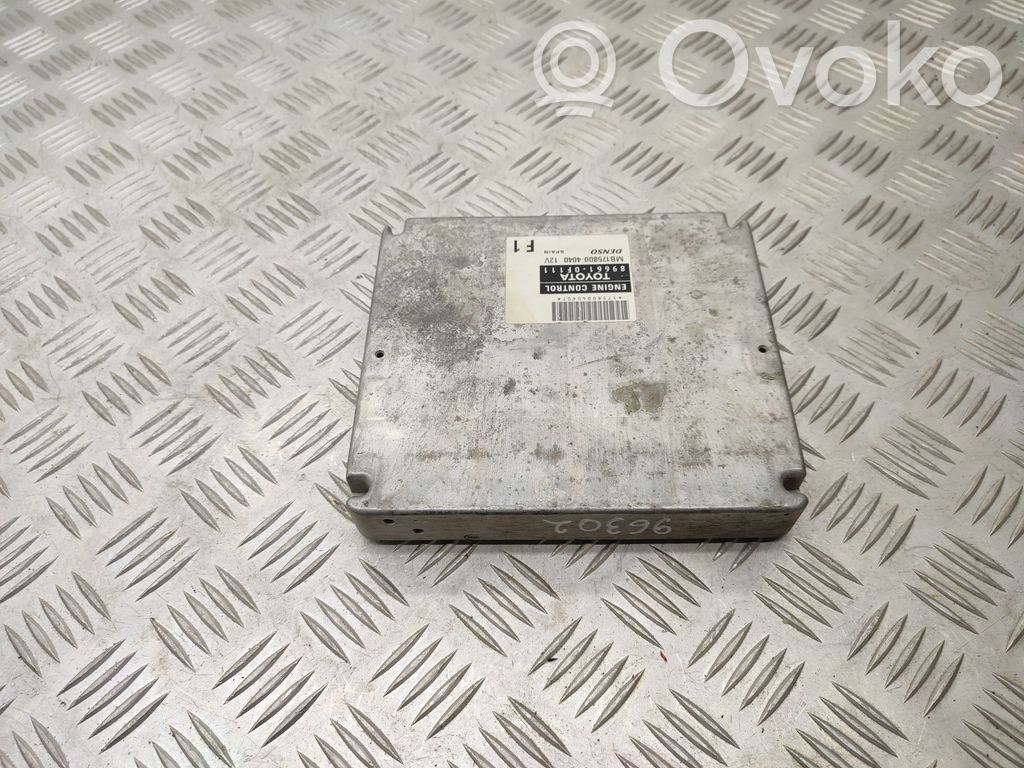 Toyota Avensis T250 Engine control unit/module 
