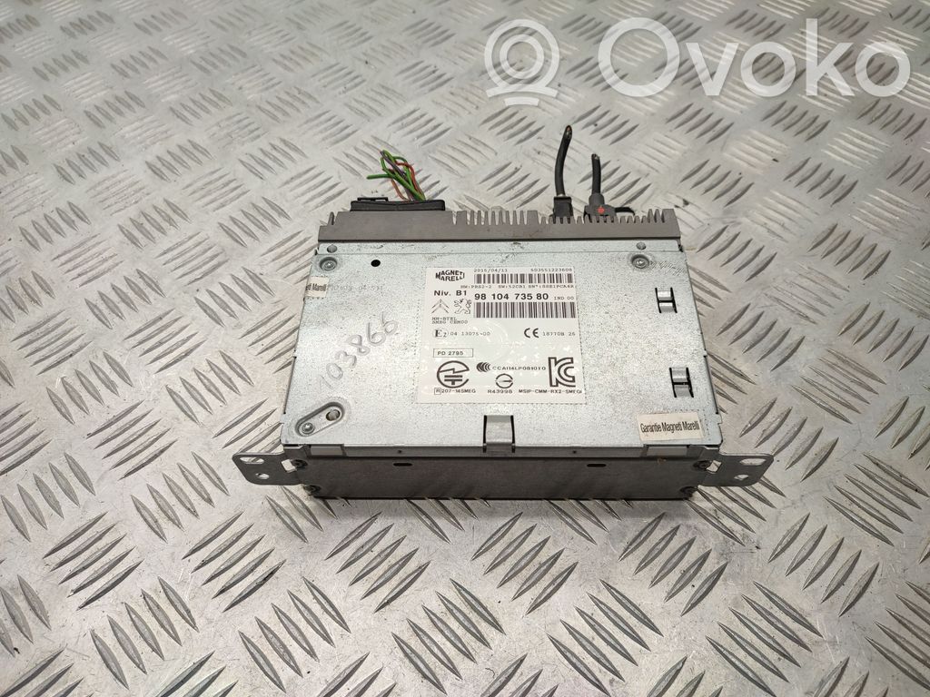Citroen C4 Cactus Radio/CD/DVD/GPS head unit 
