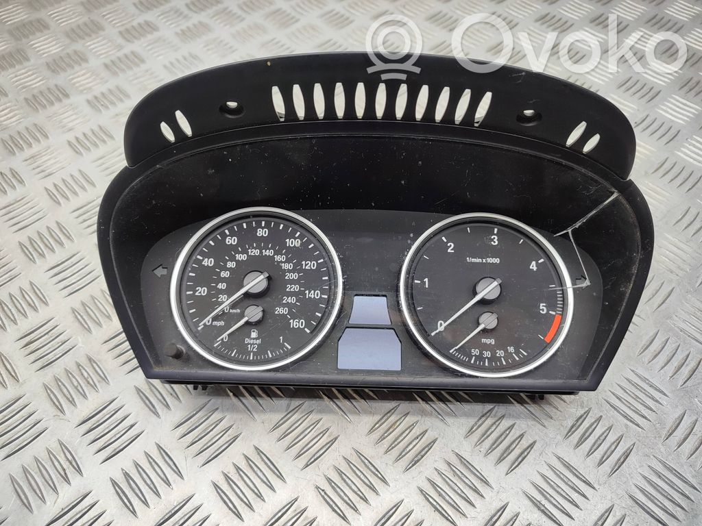 BMW 5 E60 E61 Speedometer (instrument cluster) 