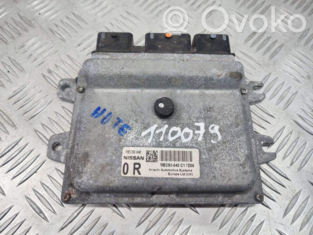 Nissan Note (E11) Engine control unit/module 