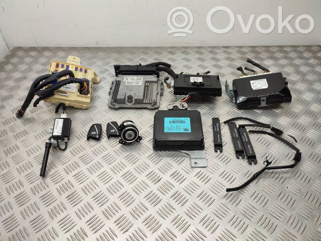 Hyundai Santa Fe Engine ECU kit and lock set 