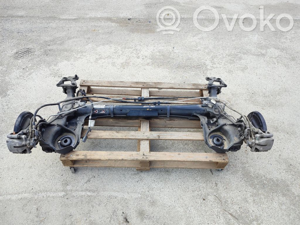 Rear axle beam