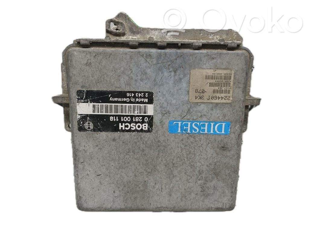 Variklio valdymo blokas   0281001118