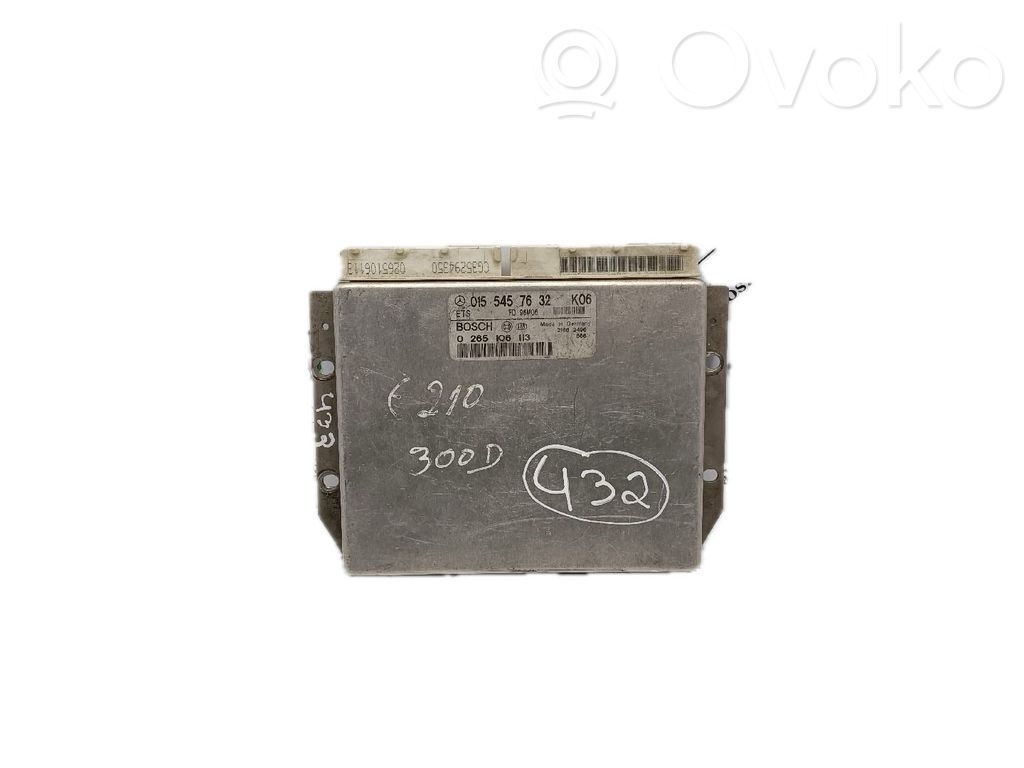 ABS control unit/module   0155457632