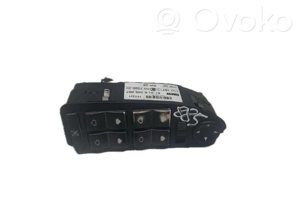Electric window control switch   FRENTEESQUERDO,4VIDROS,61318368987