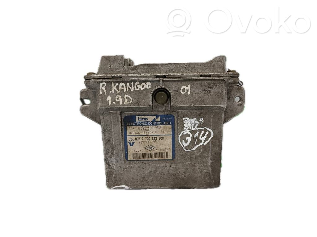 Engine control unit/module   H0M7700868300