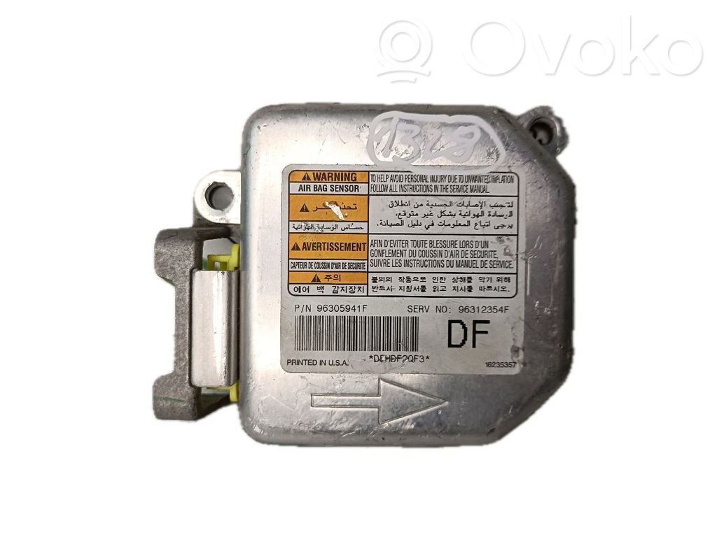 Unidad de control/módulo del Airbag   96312354F