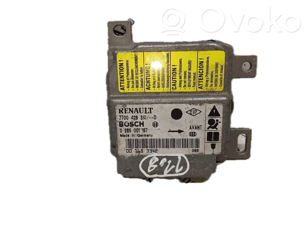 Airbag control unit/module   0285001157