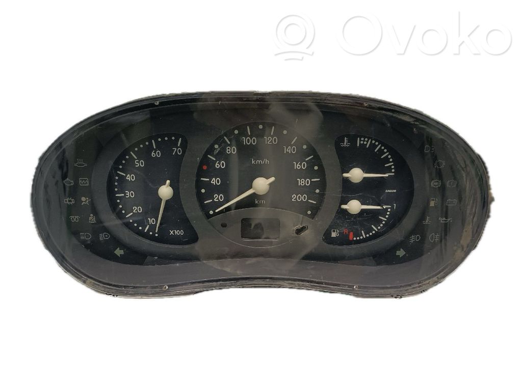 Speedometer (instrument cluster)   7700410432F