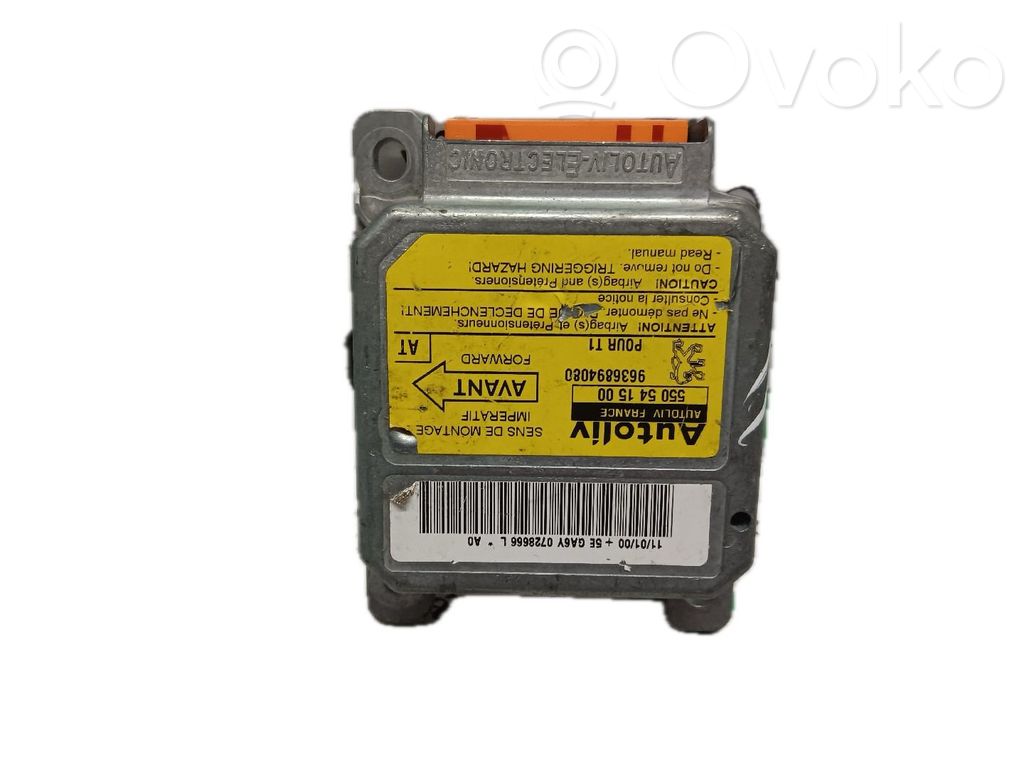 Airbag control unit/module   9636894080