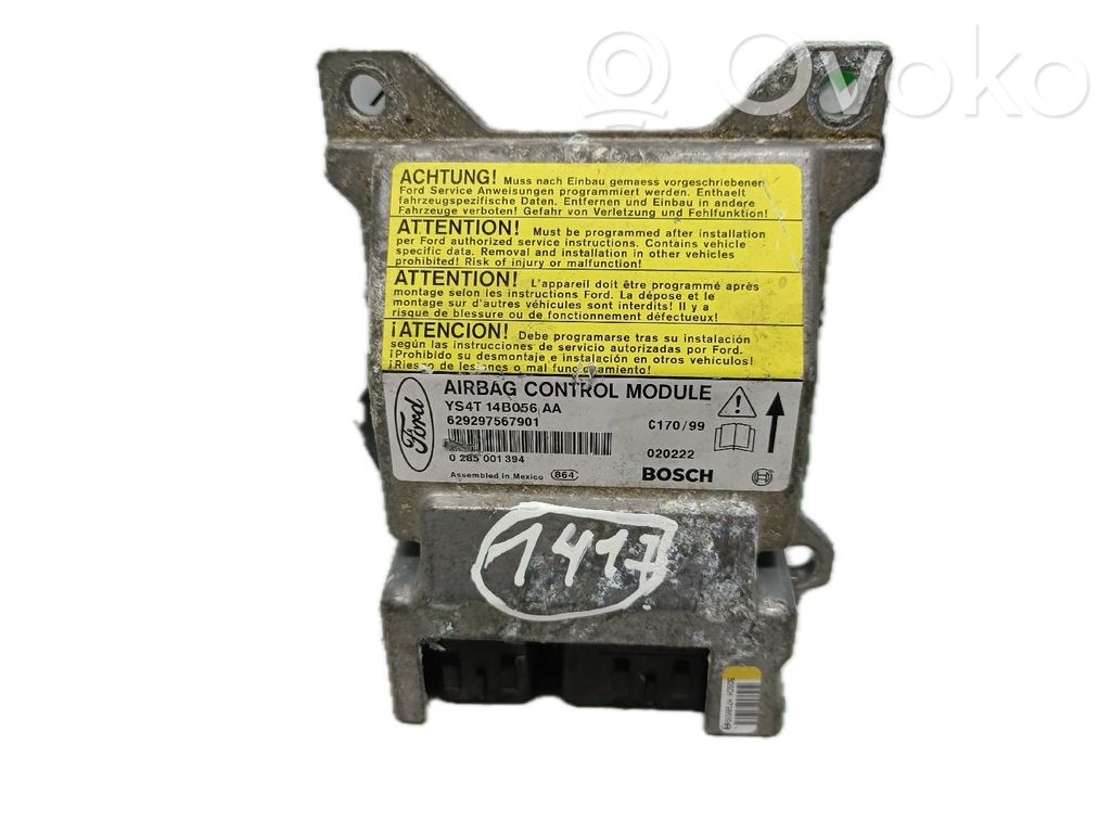 Unidad de control/módulo del Airbag   YS4T14B056AA