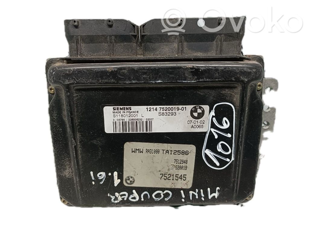 Engine control unit/module   S118012001