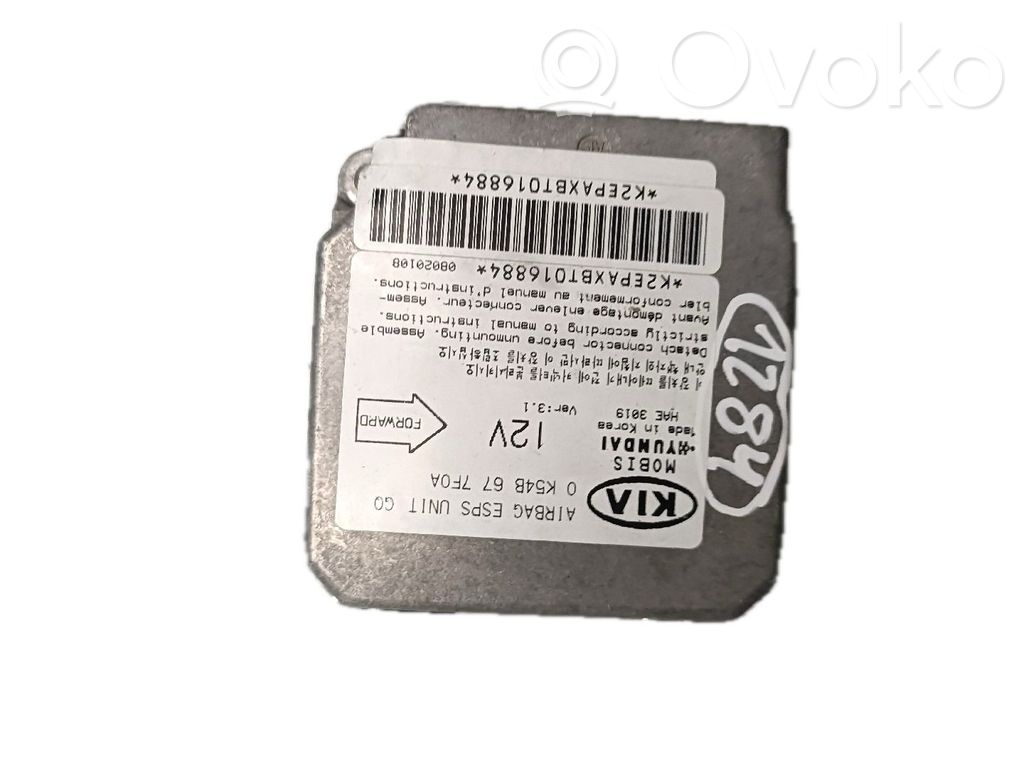 Unidad de control/módulo del Airbag   0K54B677F0A