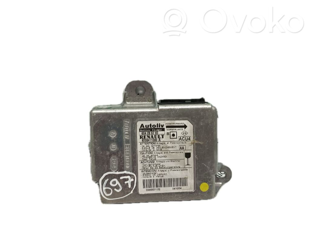 Airbag control unit/module   604289700,8200411005A