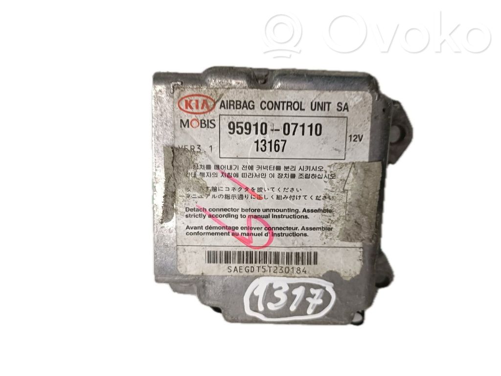 Airbag control unit/module   9591007110