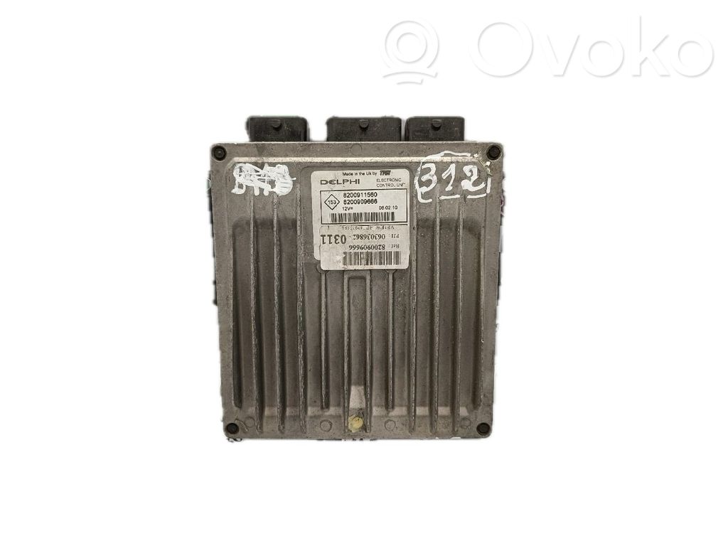 Engine control unit/module   8200911560,8200909666,ANO2012