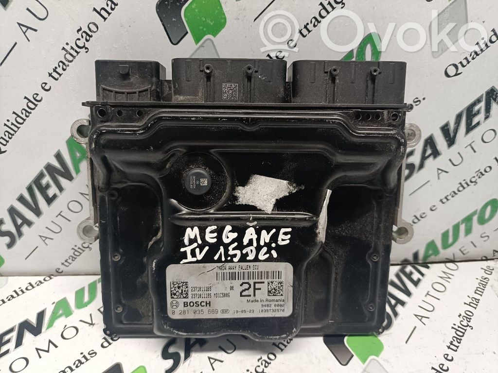 Unidad de control/módulo del motor   237101118S