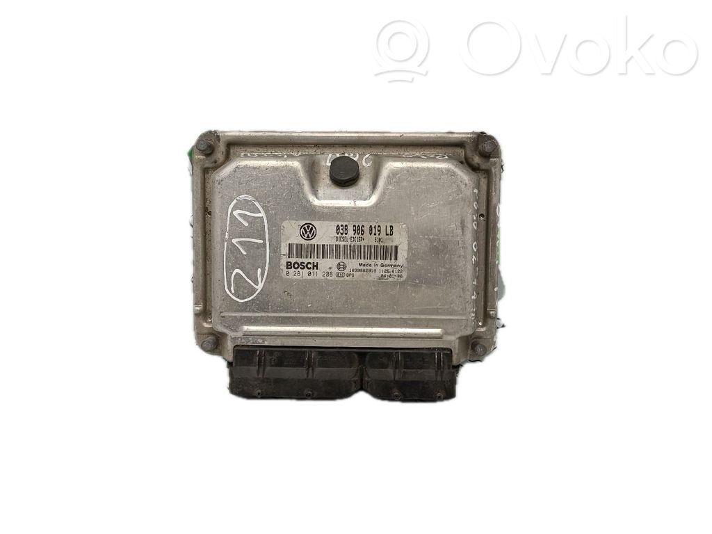 Engine control unit/module   038906019CB,ANO2002
