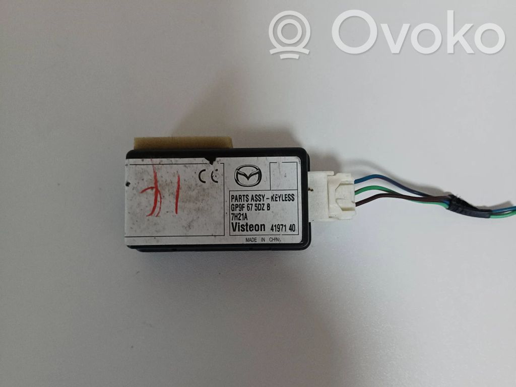Module de contrôle sans clé Go   GP9F675DZB,7H21A,4197140
