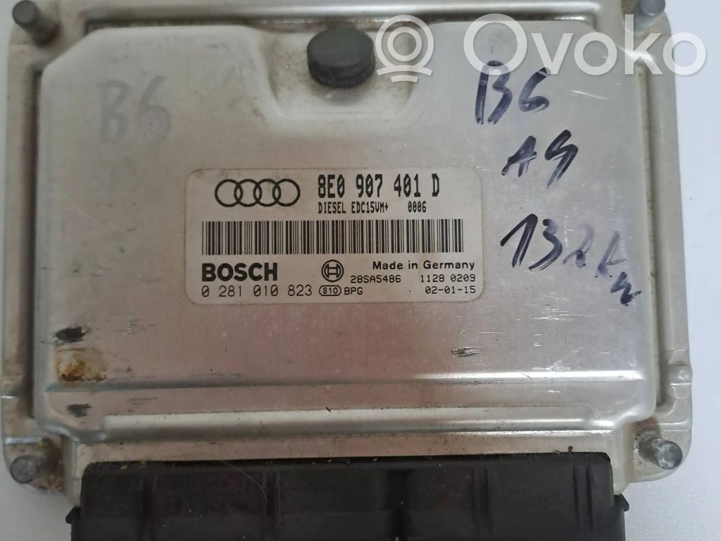 Audi A4 S4 B6 8E 8H Engine control unit/module 