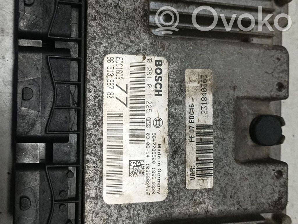 Citroen Xsara Engine control unit/module 